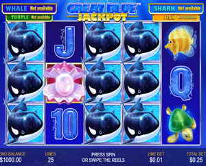 Great Blue JackPot  -  Playtech